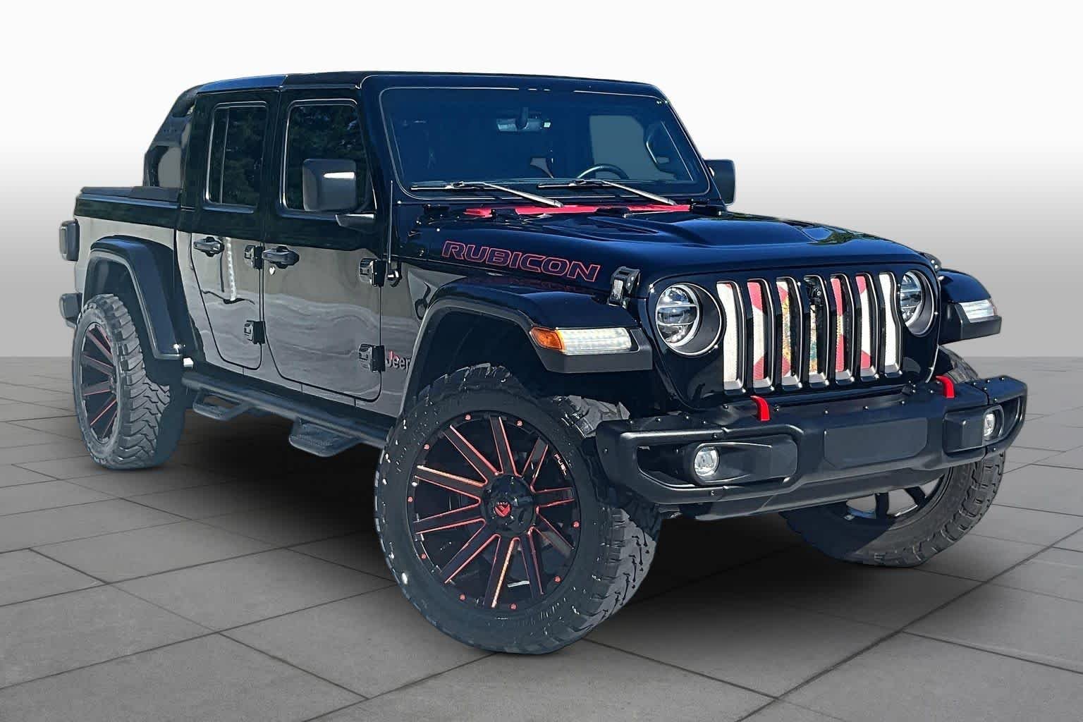 Used 2021 Black Clearcoat Jeep Rubicon image 3