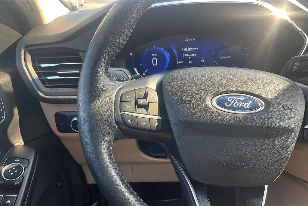 Used 2020 Blue Ford Titanium image 17