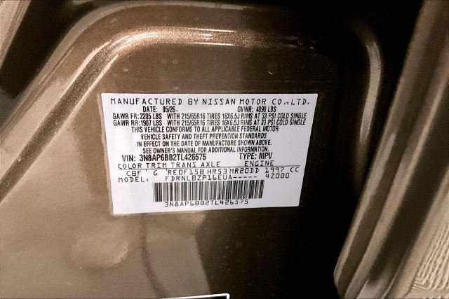 New 2026 Canyon Bronze Metallic Nissan S image 37