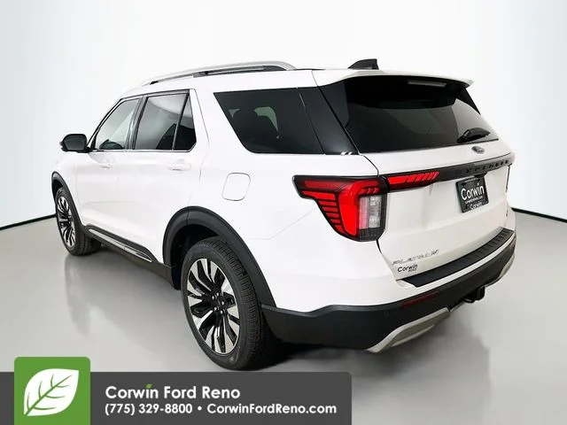 New 2026 Star White Metallic Tri-Coat Ford Platinum image 5