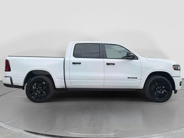 New 2026 Bright White Clear-Coat Exterior Paint RAM Laramie image 2