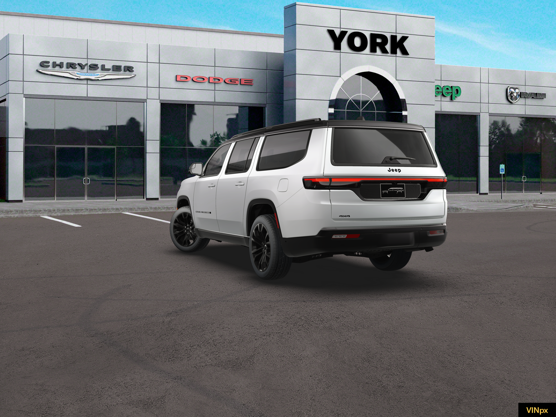 New 2026 Bright White Clearcoat Jeep Summit Reserve image 5