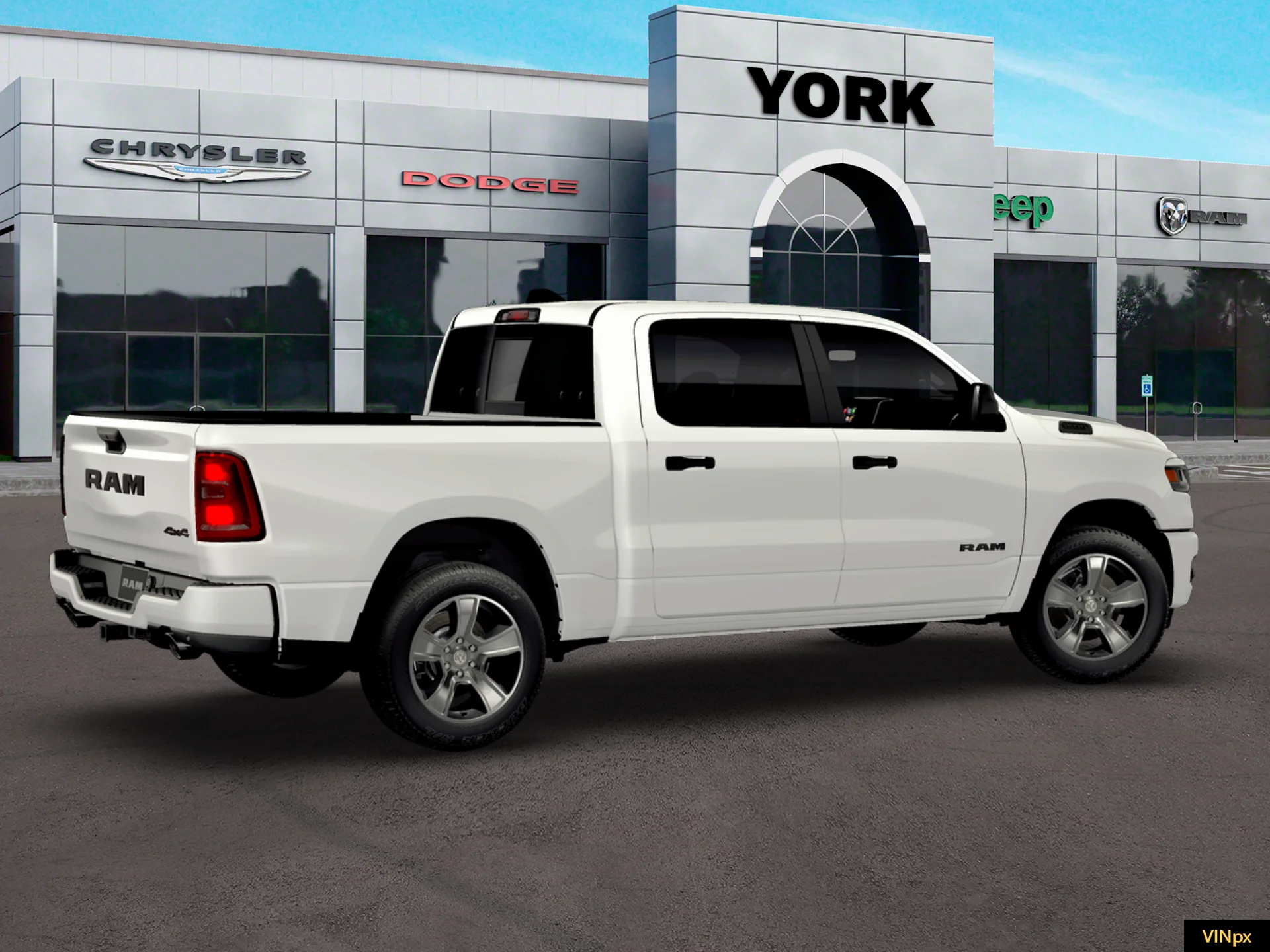 New 2026 Bright White Clear-Coat Exterior Paint RAM Express image 20