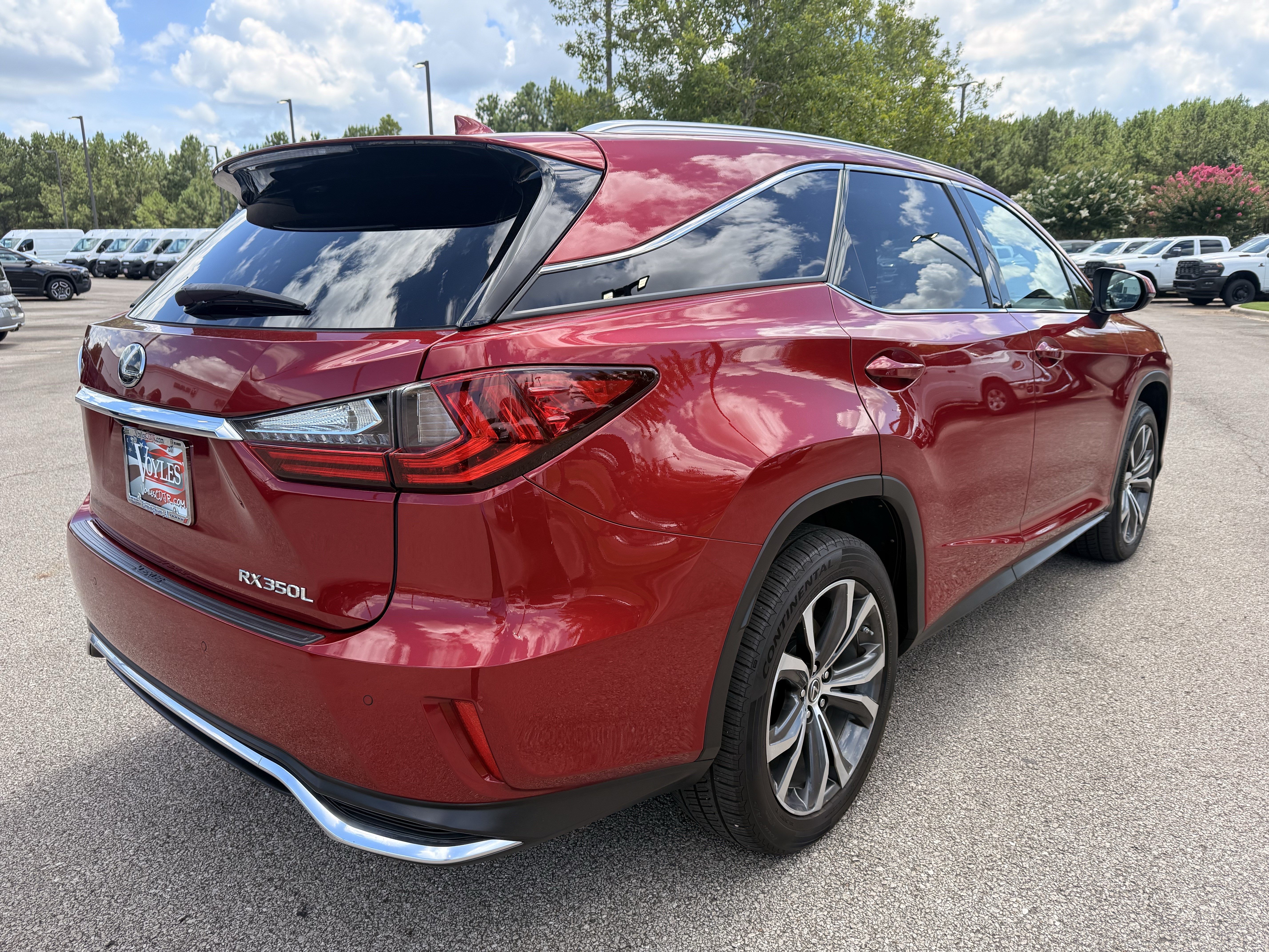 Used 2018 Red Lexus RX 350L Luxury image 7