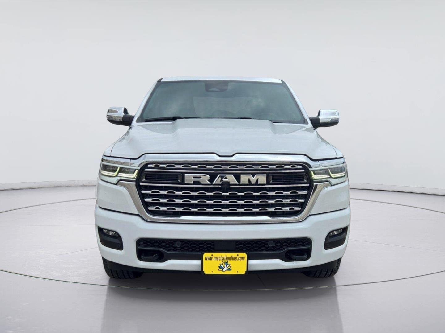 Used 2025 Diamond Black Crystal Pearlcoat Ram Limited image 8