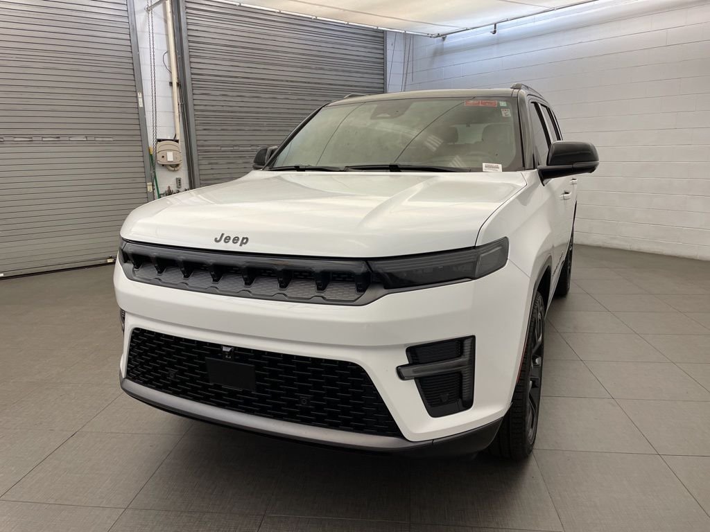 New 2026 Bright White Clearcoat Jeep Summit Obsidian image 8