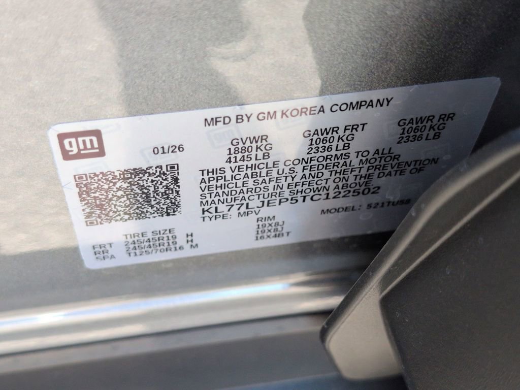 New 2026 Sterling Gray Metallic Chevrolet 2RS image 33