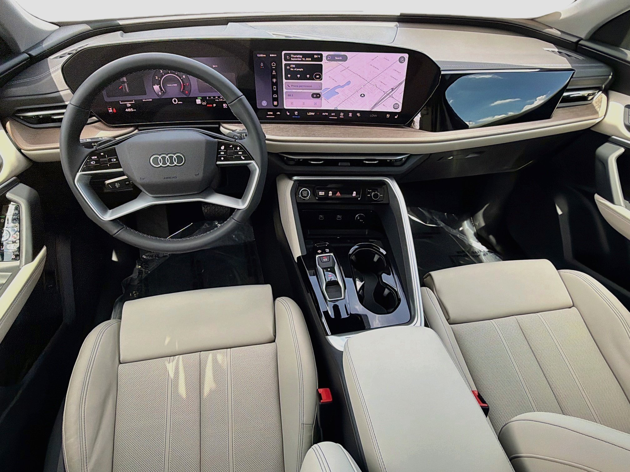 New 2026 Glacier White Metallic Audi Premium Plus image 14