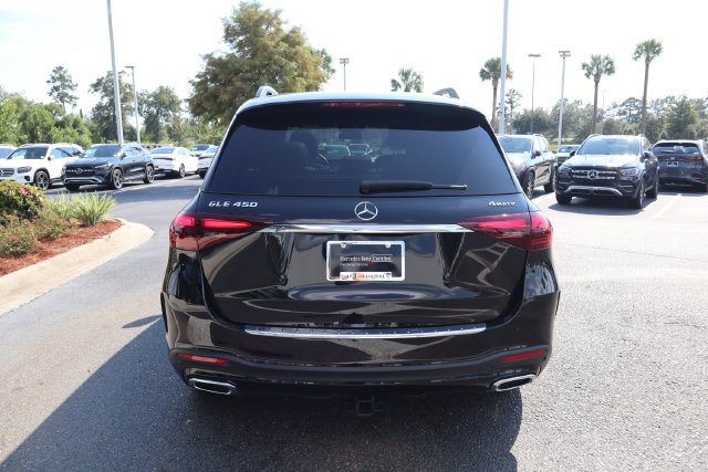 Certified Used 2025 Obsidian Black Metallic Mercedes-Benz GLE 450 image 4