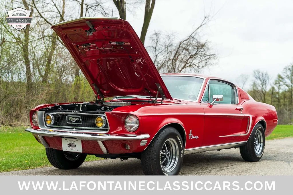 Used 1968 Red Ford Fastback image 44