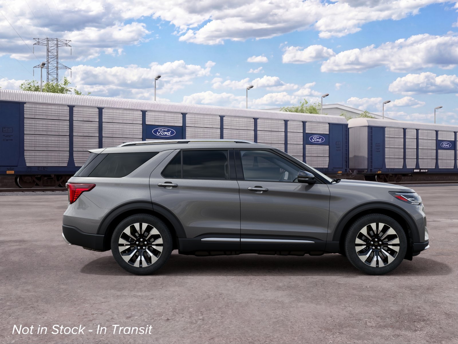 New 2027 Carbonized Gray Metallic Ford Platinum™ image 5