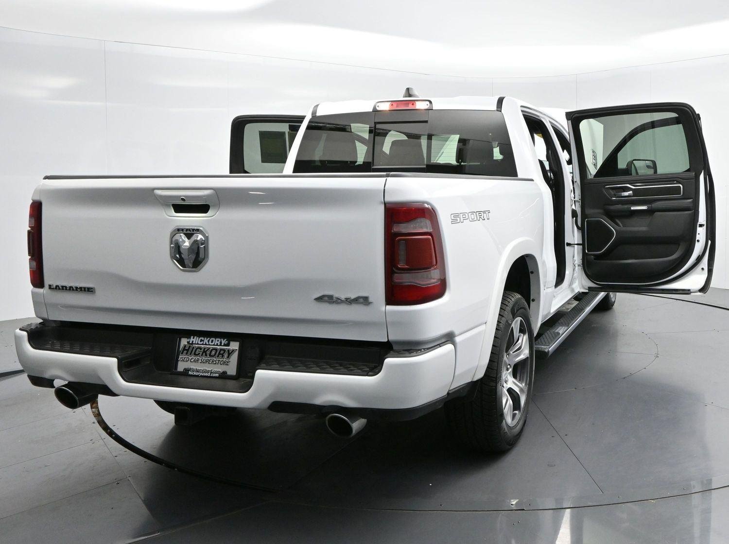 Used 2022 Bright White Clearcoat Ram Laramie image 45