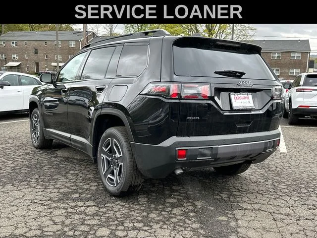New 2026 Diamond Black Crystal Pearlcoat Jeep Laredo image 2