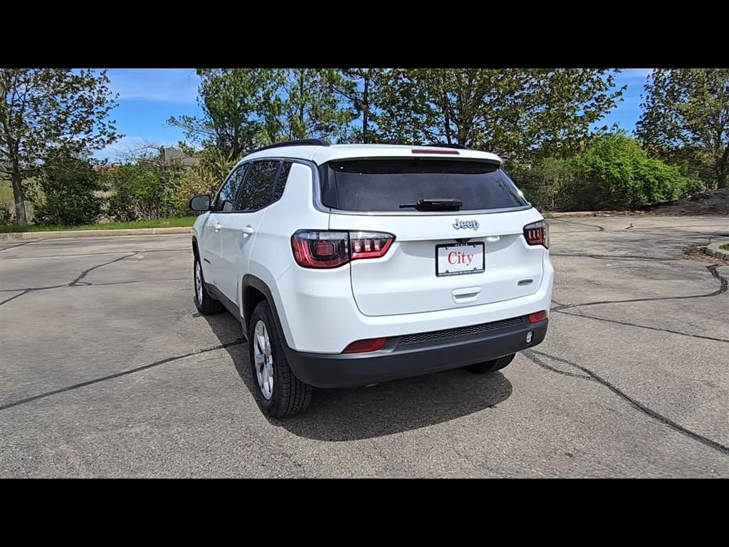 Certified Used 2025 White Jeep Latitude image 6