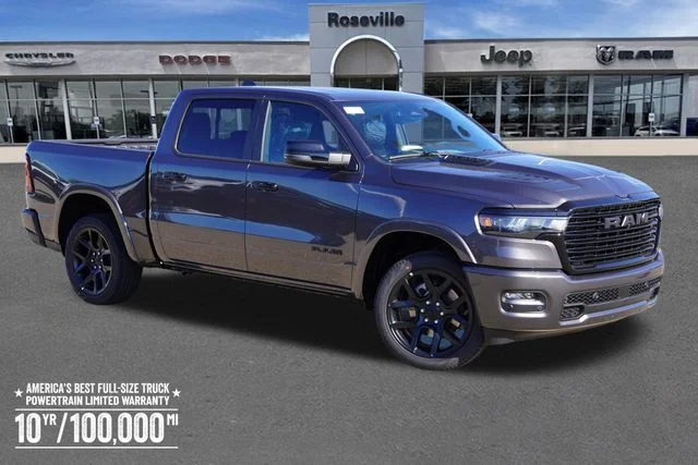 New 2026 Granite Crystal Metallic Clear-Coat Exterior Paint RAM Laramie image 1