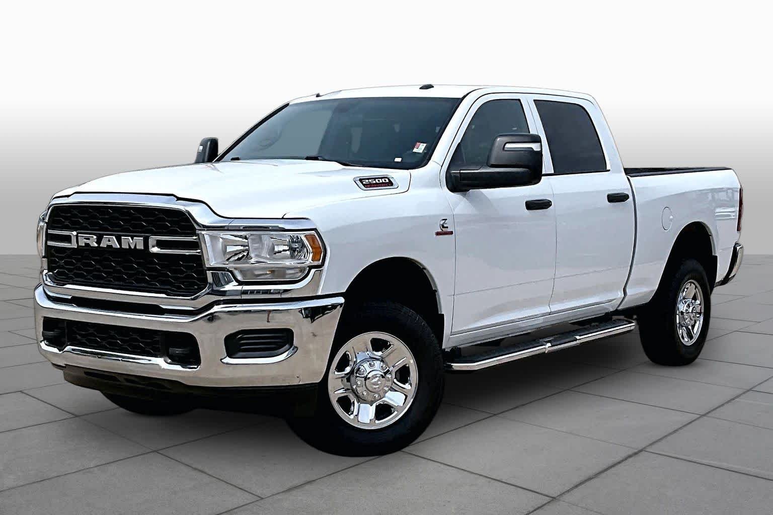 Used 2024 Bright White Clearcoat Ram Tradesman image 2
