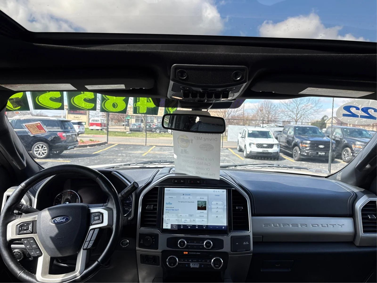 Used 2022 White Ford LARIAT image 17