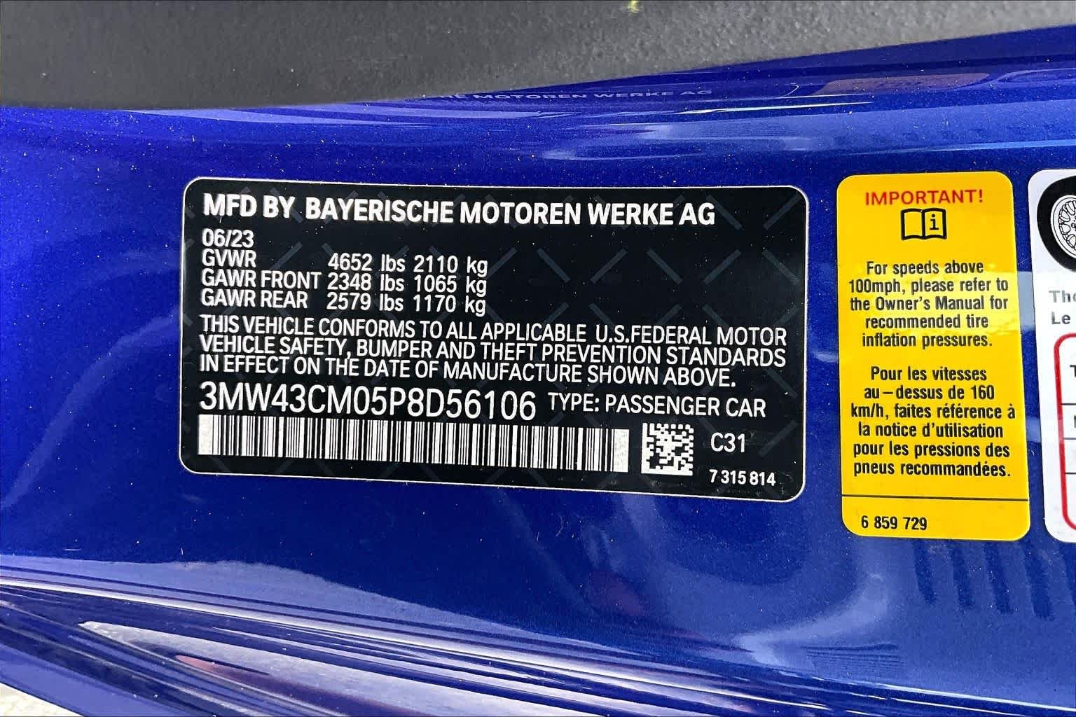 Certified Used 2023 Portimao Blue Metallic BMW M240i image 34