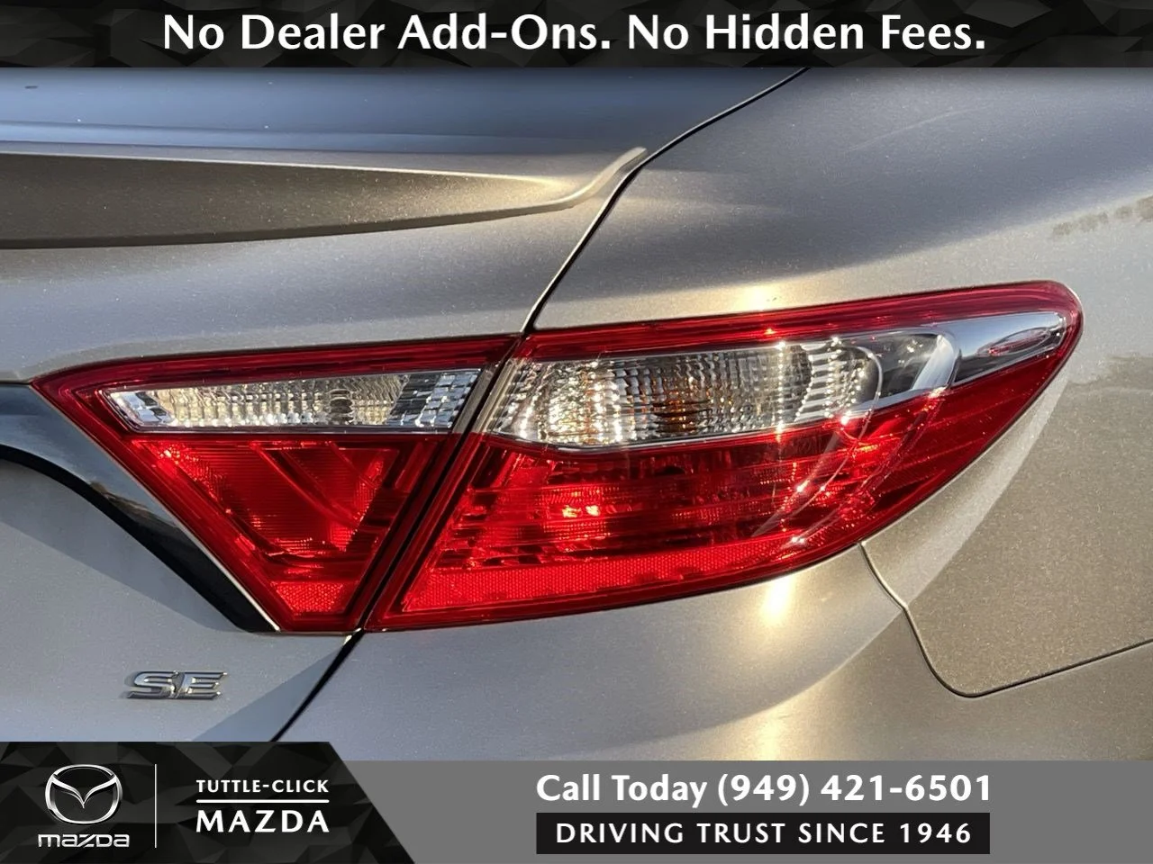 Used 2017 CELESTIAL SILVER Toyota SE image 9