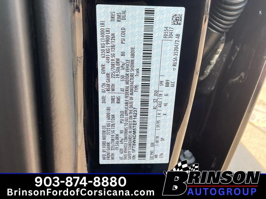 New 2026 Agate Black Metallic Ford F-450® King Ranch® image 20