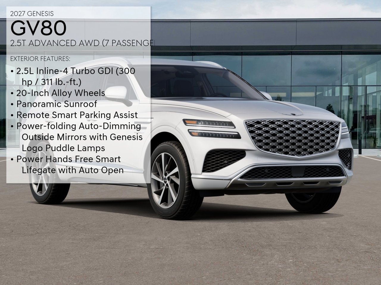 New 2027  Genesis 2.5T ADVANCED image 3