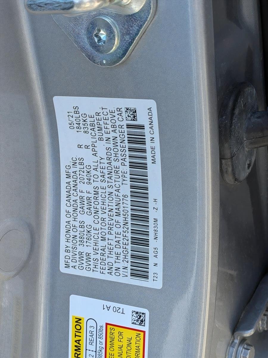 Used 2022 Lunar Silver Metallic Honda Sport image 24