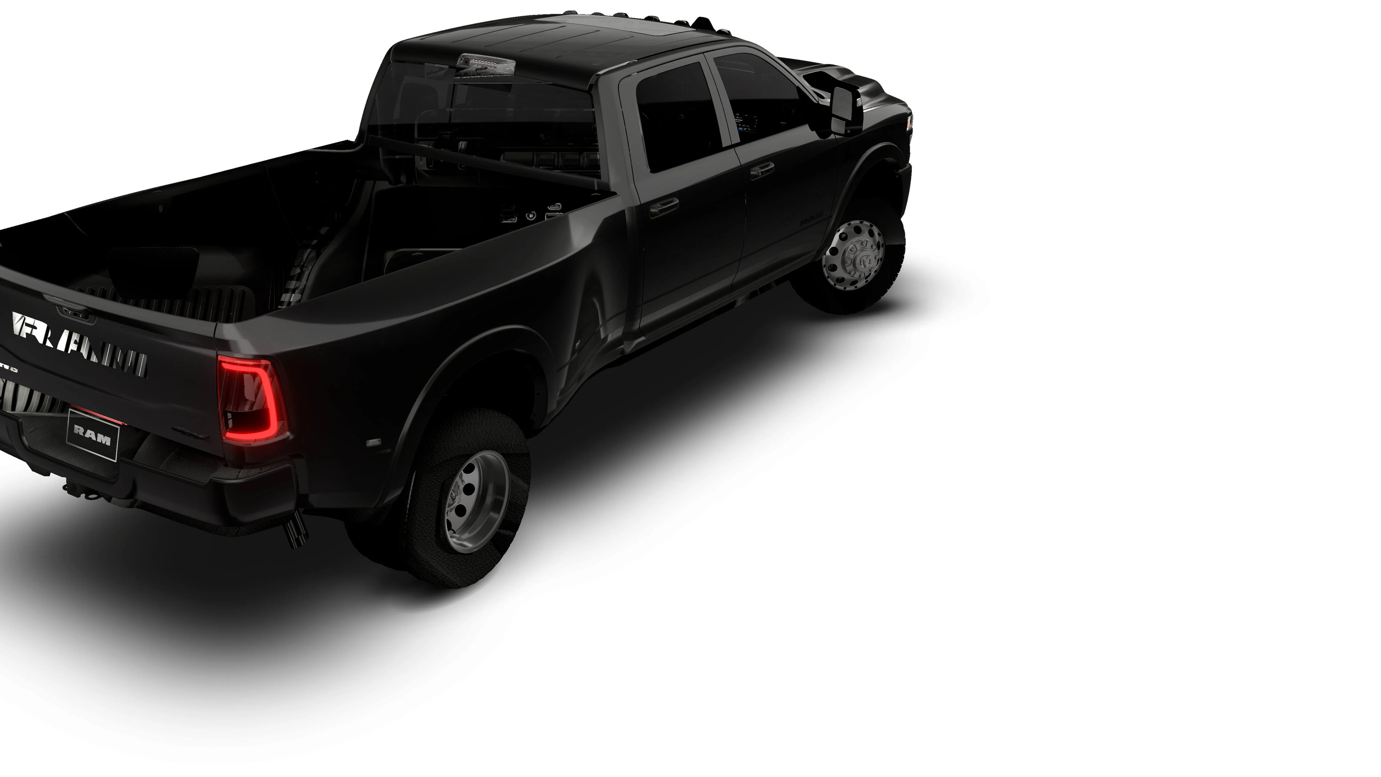 New 2026 Diamond Black Crystal Pearl-Coat Exterior Paint RAM Limited image 2
