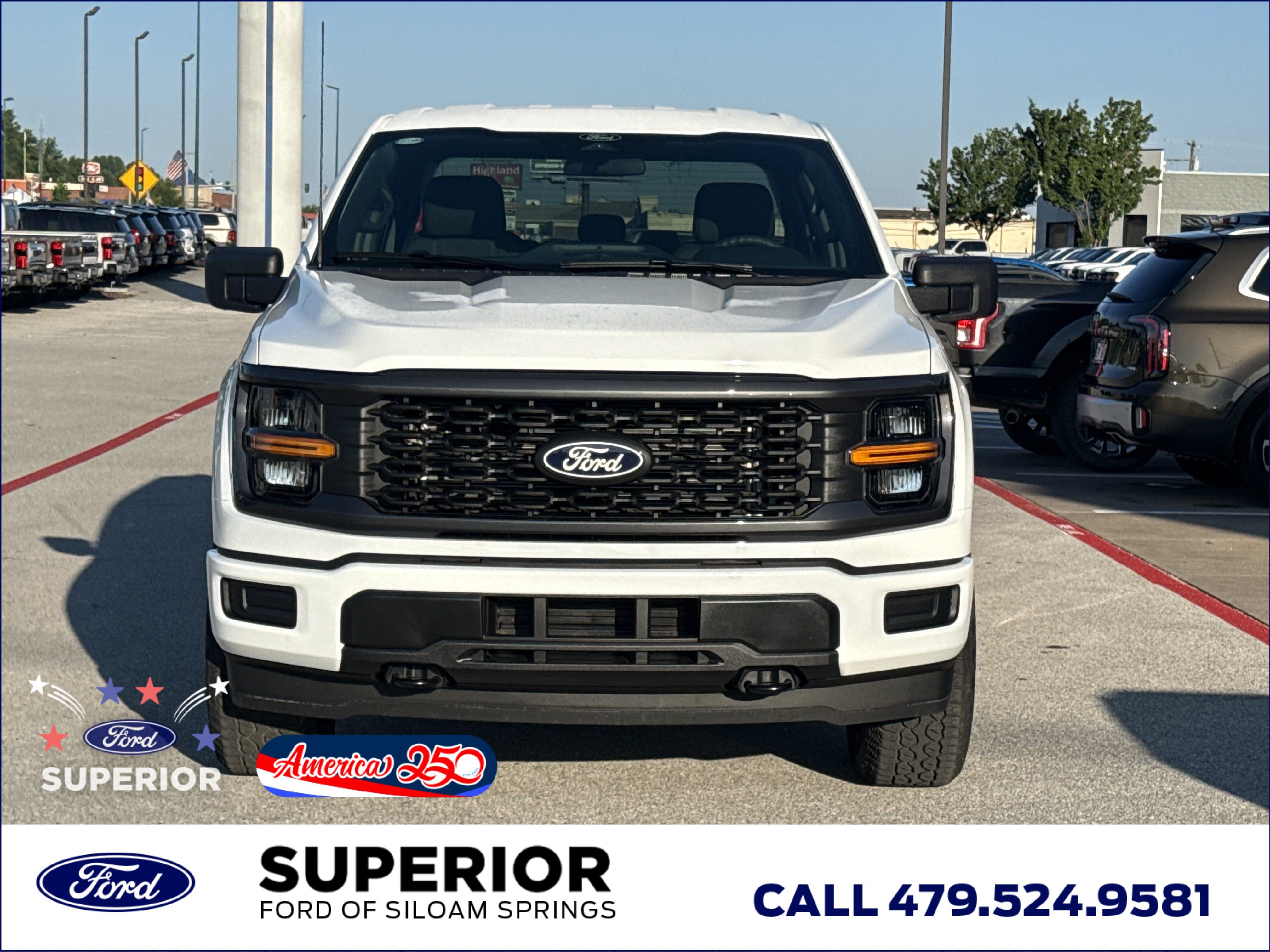 New 2026 Oxford White Ford STX 4WD image 12