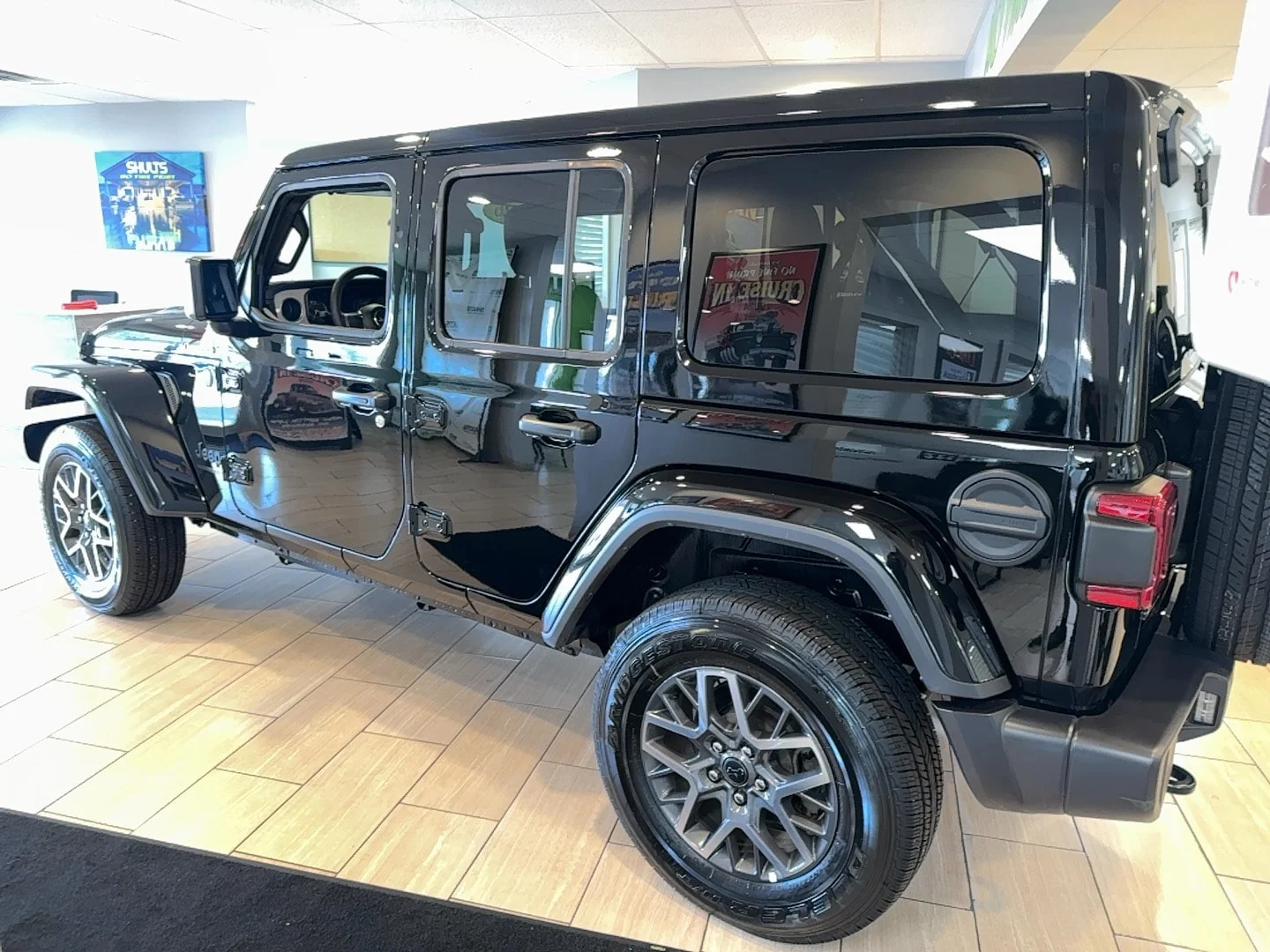 Used 2026 Black Clearcoat Jeep Sahara image 4