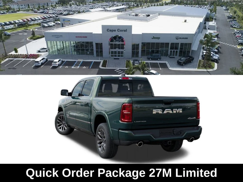 New 2026 Serrano-Green Metallic Exterior Paint RAM Limited image 3