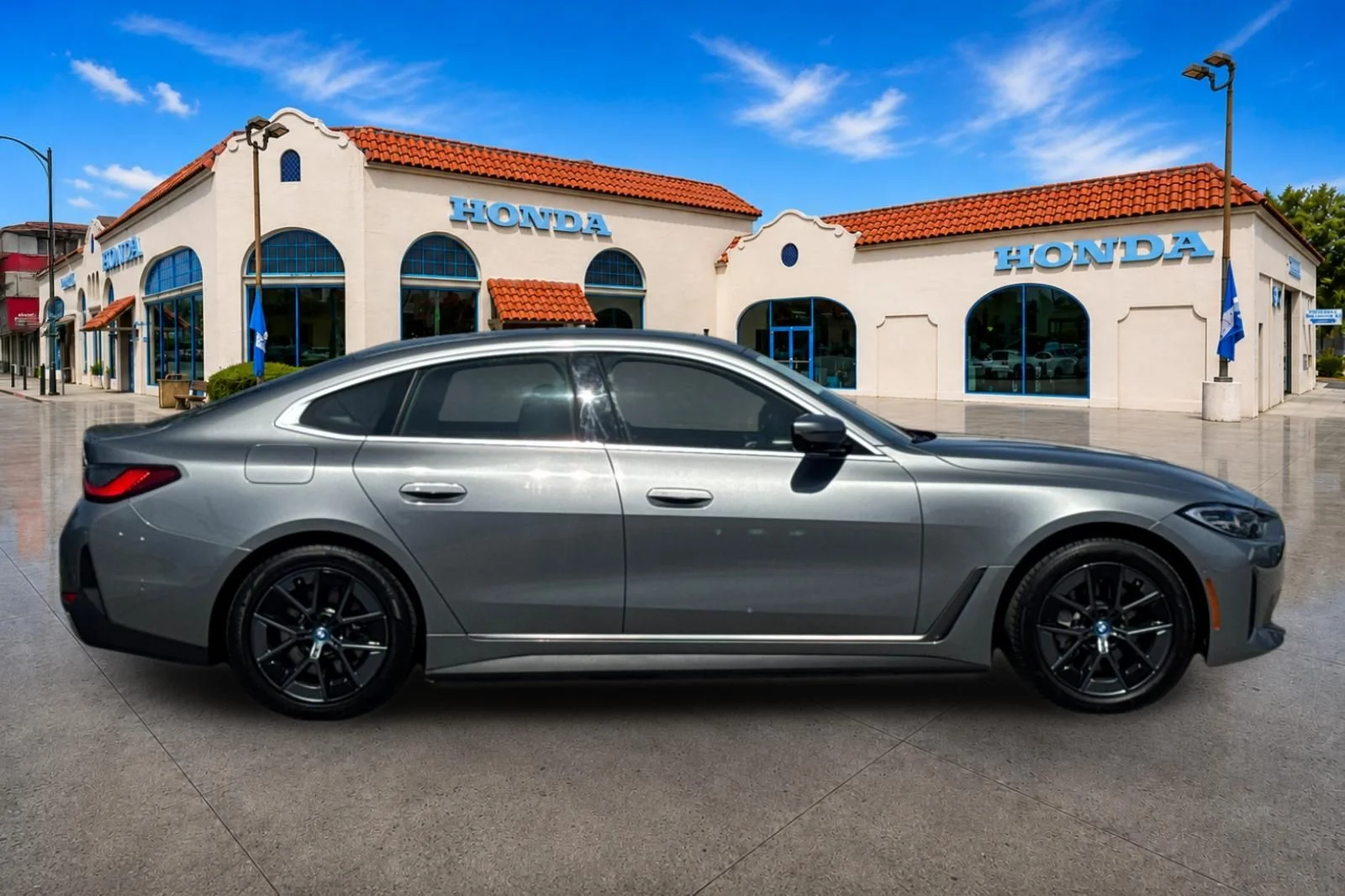 Used 2024 Skyscraper Gray Metallic BMW eDrive35 image 3