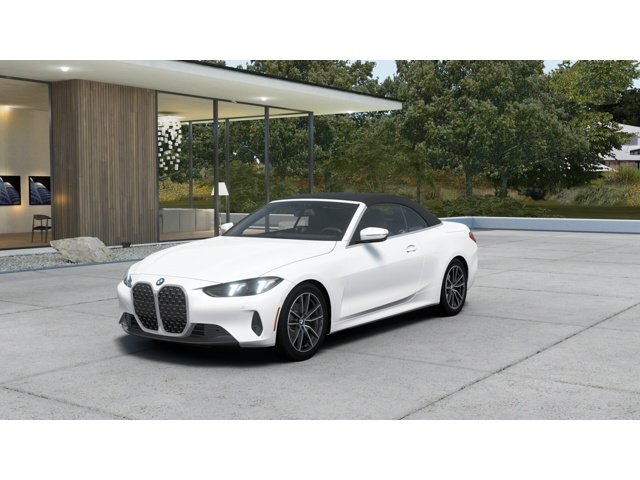 Mineral White Metallic 2027 BMW 4 Series Convertible All-Wheel Drive 
