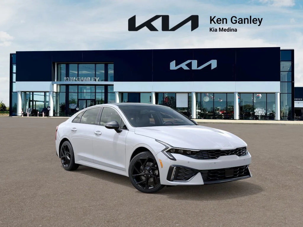 New 2026 Snow White Pearl Kia GT-Line FWD image 8