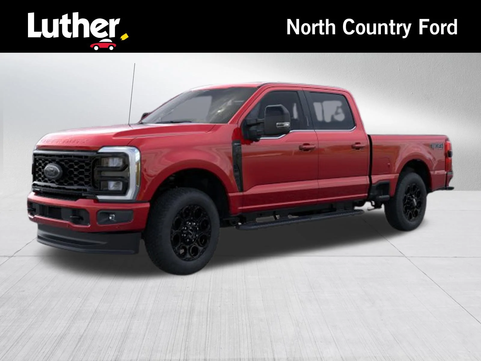 New 2026 Ruby Red Metallic Tinted Clearcoat Ford F-350® Lariat® image 1