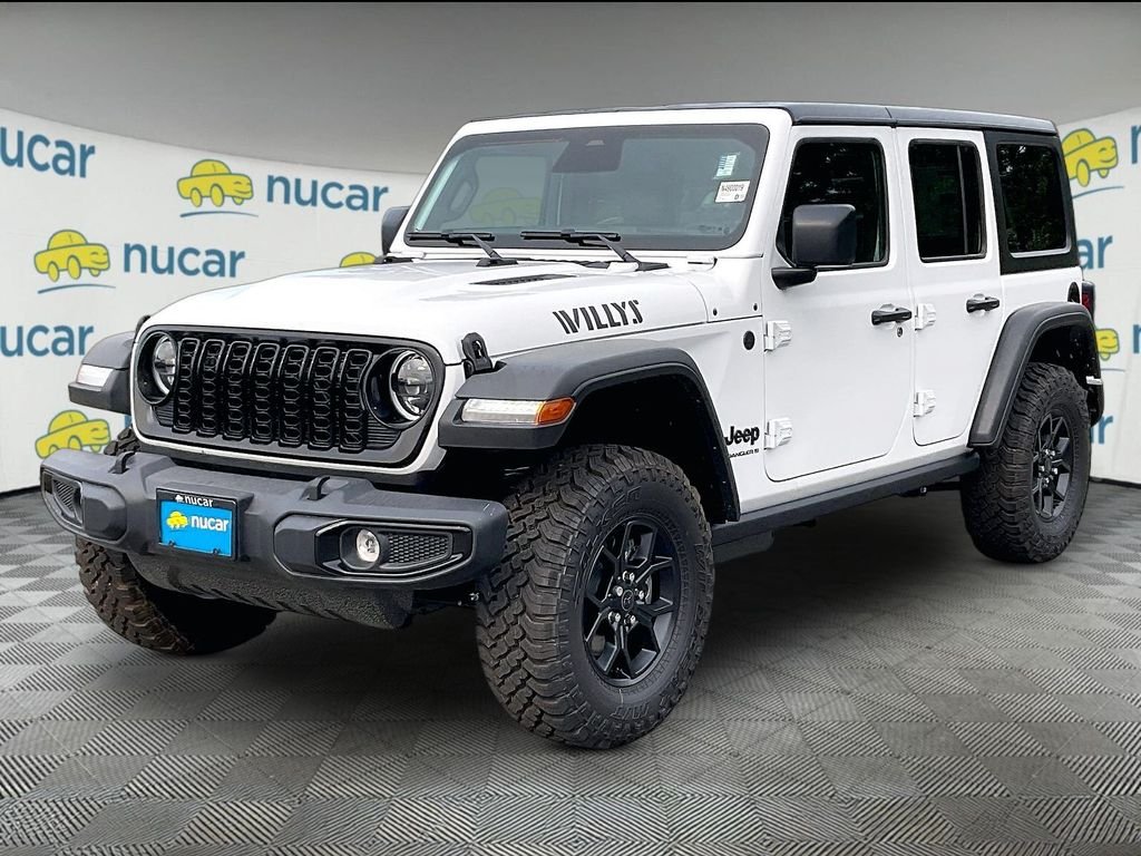 New 2026 Bright White Clearcoat Jeep Willys image 3