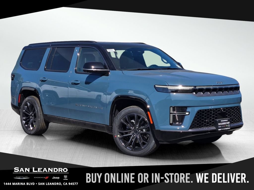 New 2026 Steel Blue Exterior Paint Jeep Summit Reserve image 1