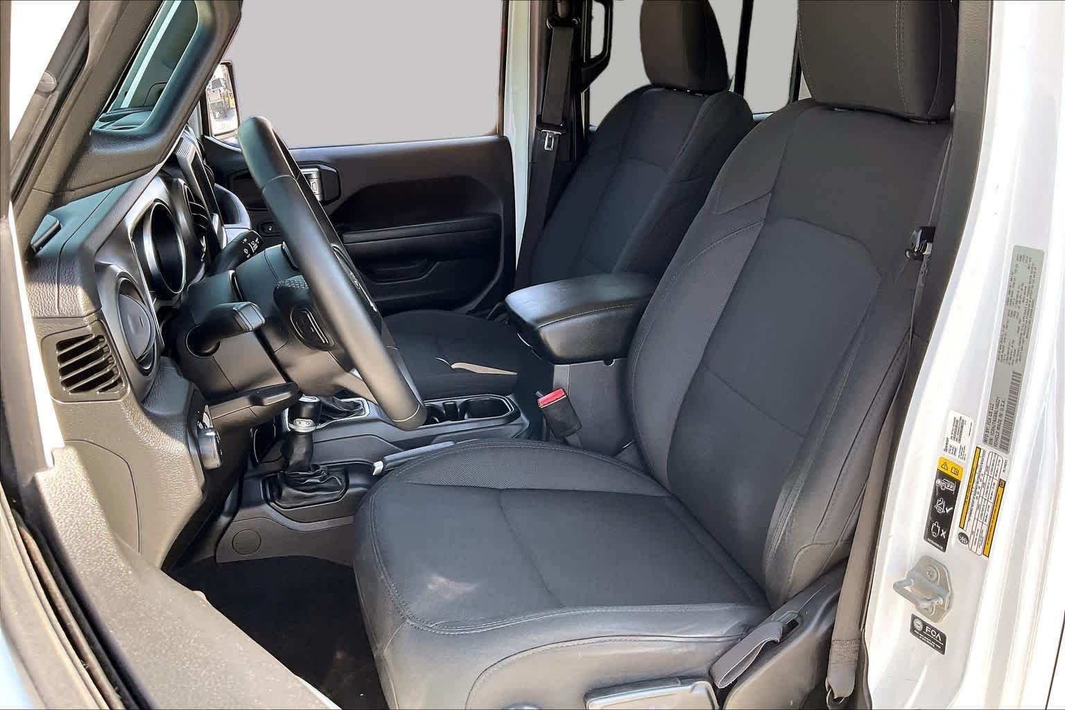 Used 2022 Bright White Clearcoat Jeep Willys image 8
