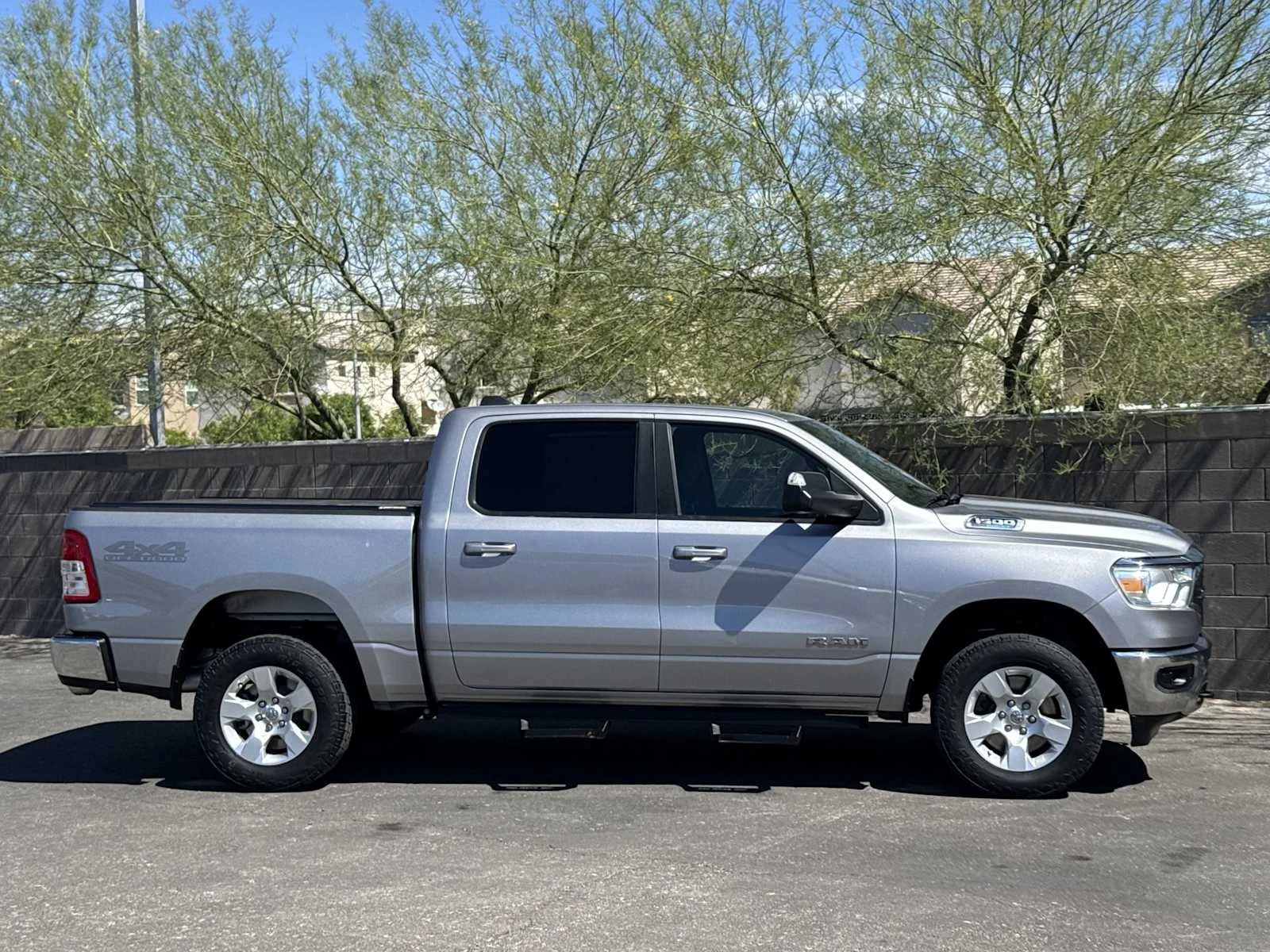 Used 2021 Billet Silver Metallic Clearcoat Ram Big Horn image 9