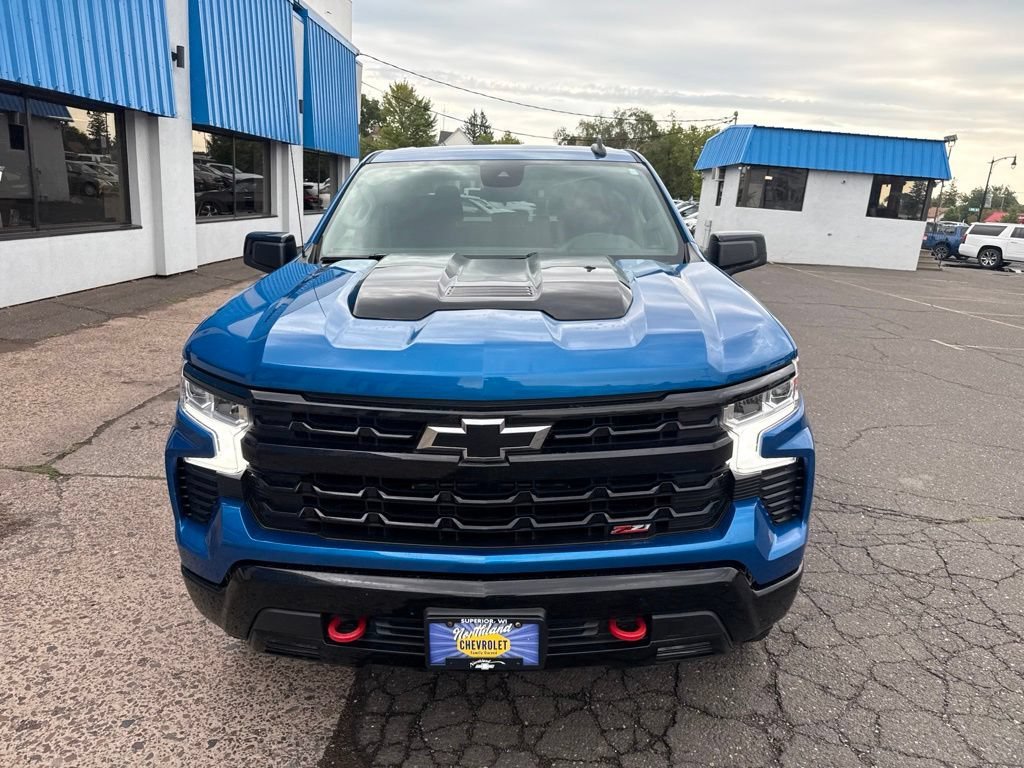 Used 2022 GLACIER BLUE METALLIC Chevrolet LT Trail Boss image 4