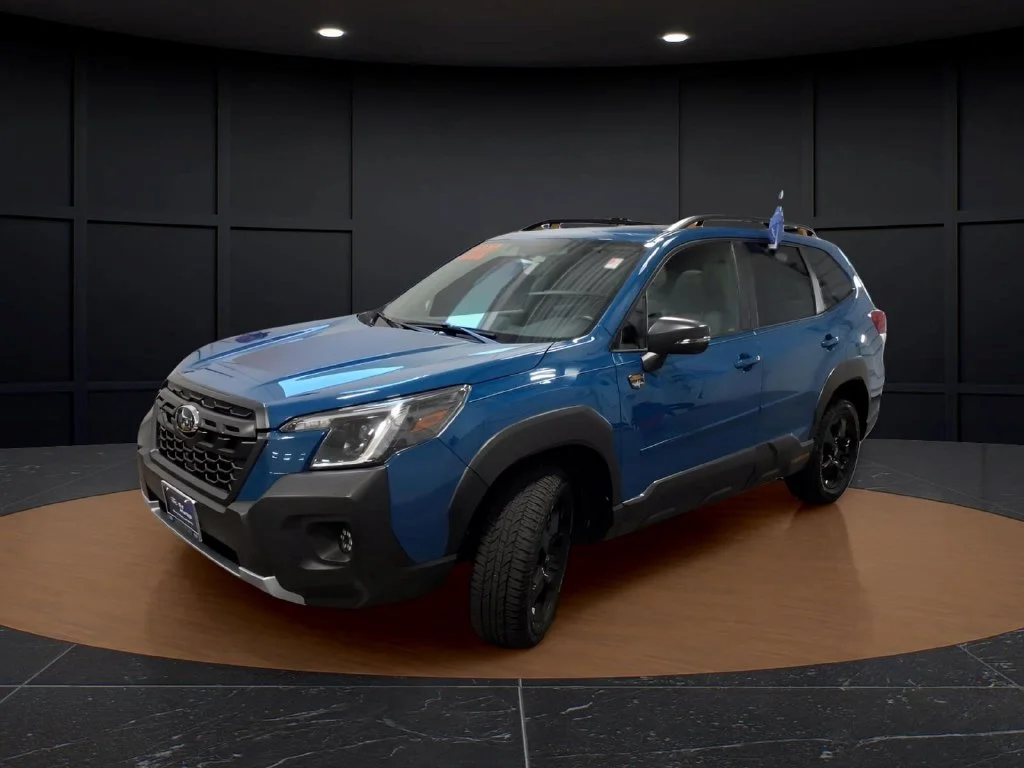 Certified Used 2022 Geyser Blue Subaru Wilderness image 3