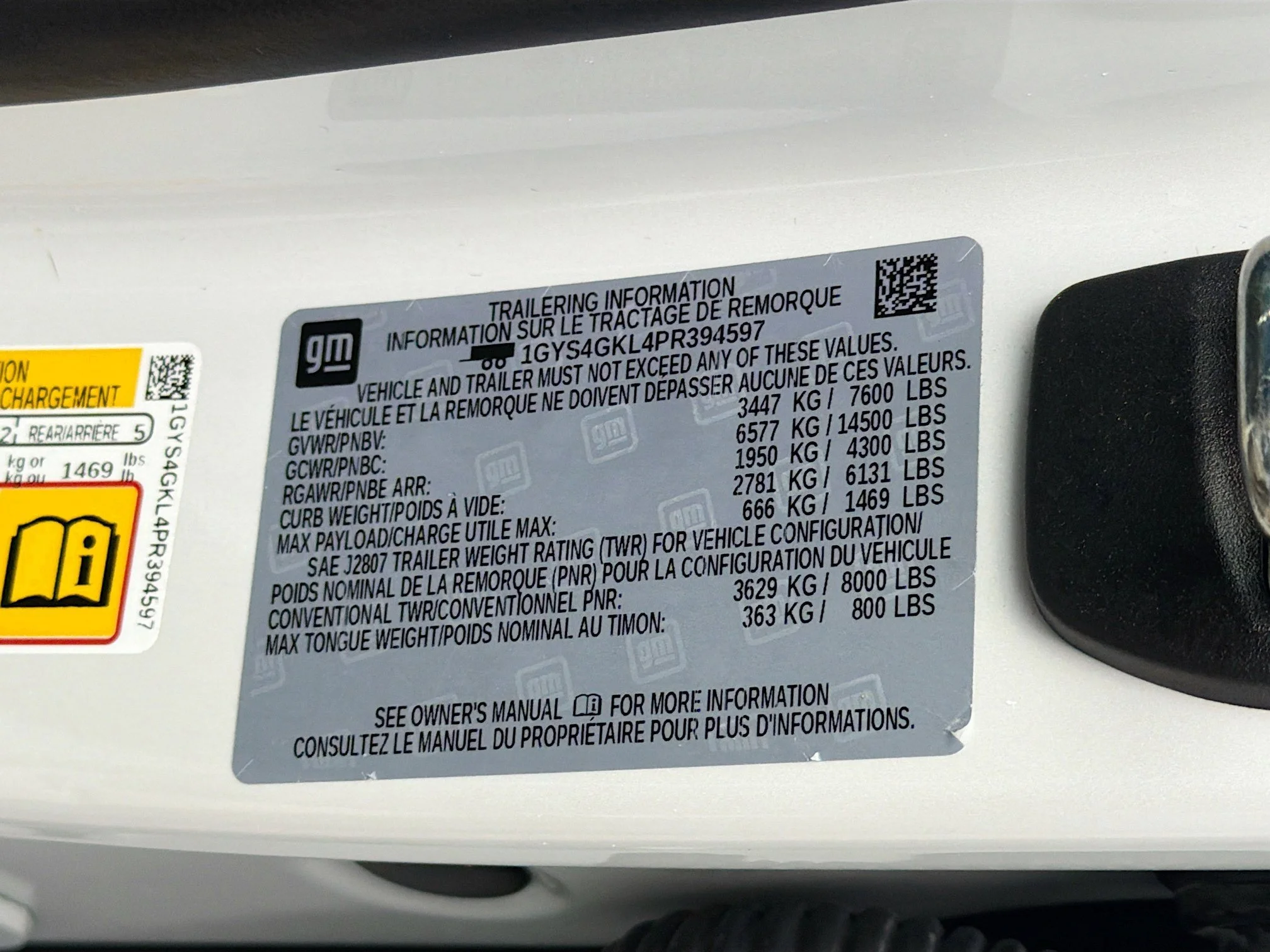 Used 2023 Crystal White Cadillac 4WD Sport Platinum image 43