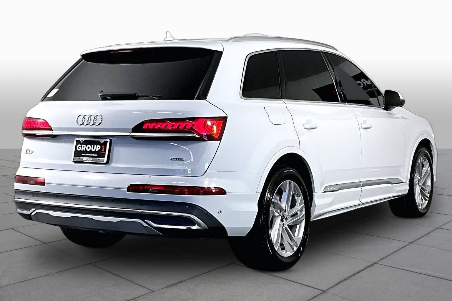Used 2022 Glacier White Metallic Audi Premium Plus image 13