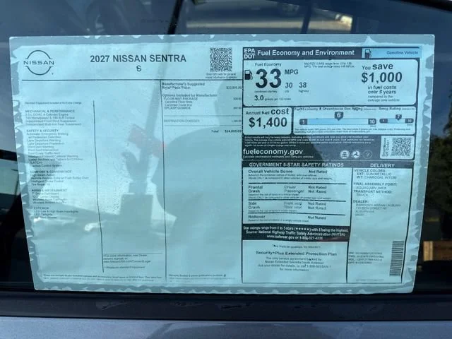 New 2027 Gun Metallic Nissan S image 29