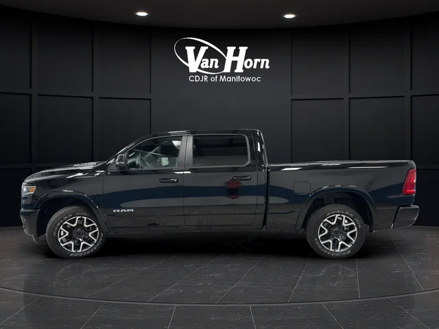 Used 2025 Diamond Black Ram Laramie image 4