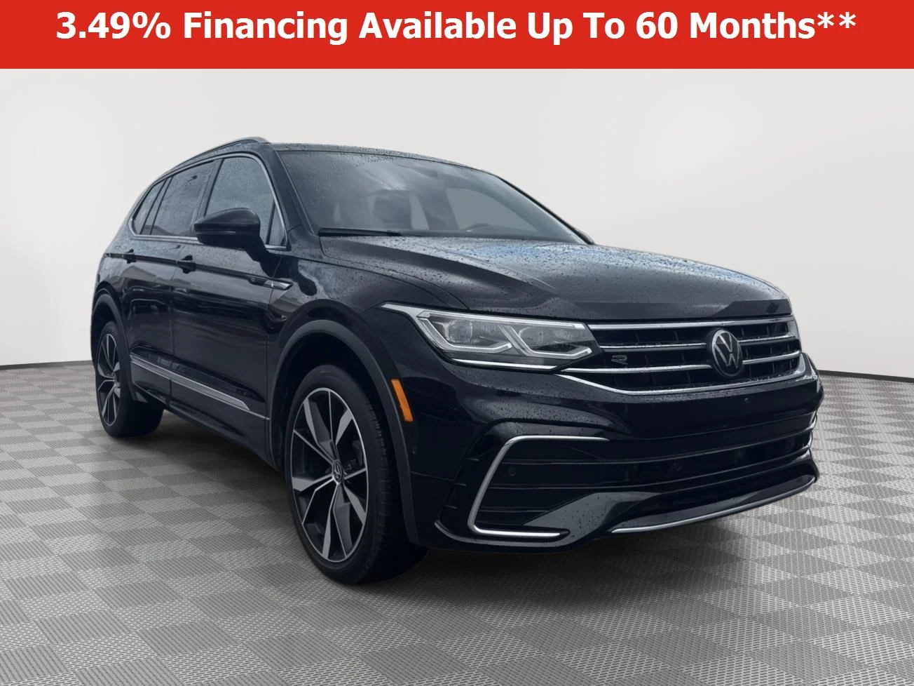 Certified Used 2024 BLACK Volkswagen SEL R-Line image 1