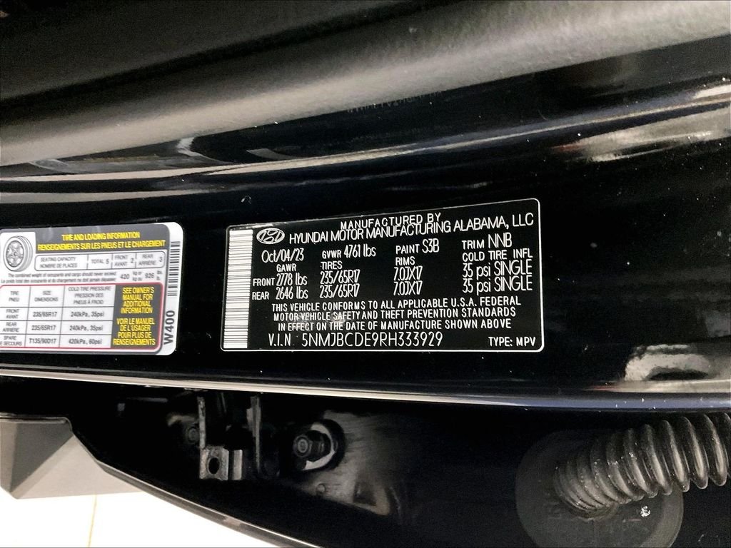 Used 2024 Black Hyundai SEL image 35
