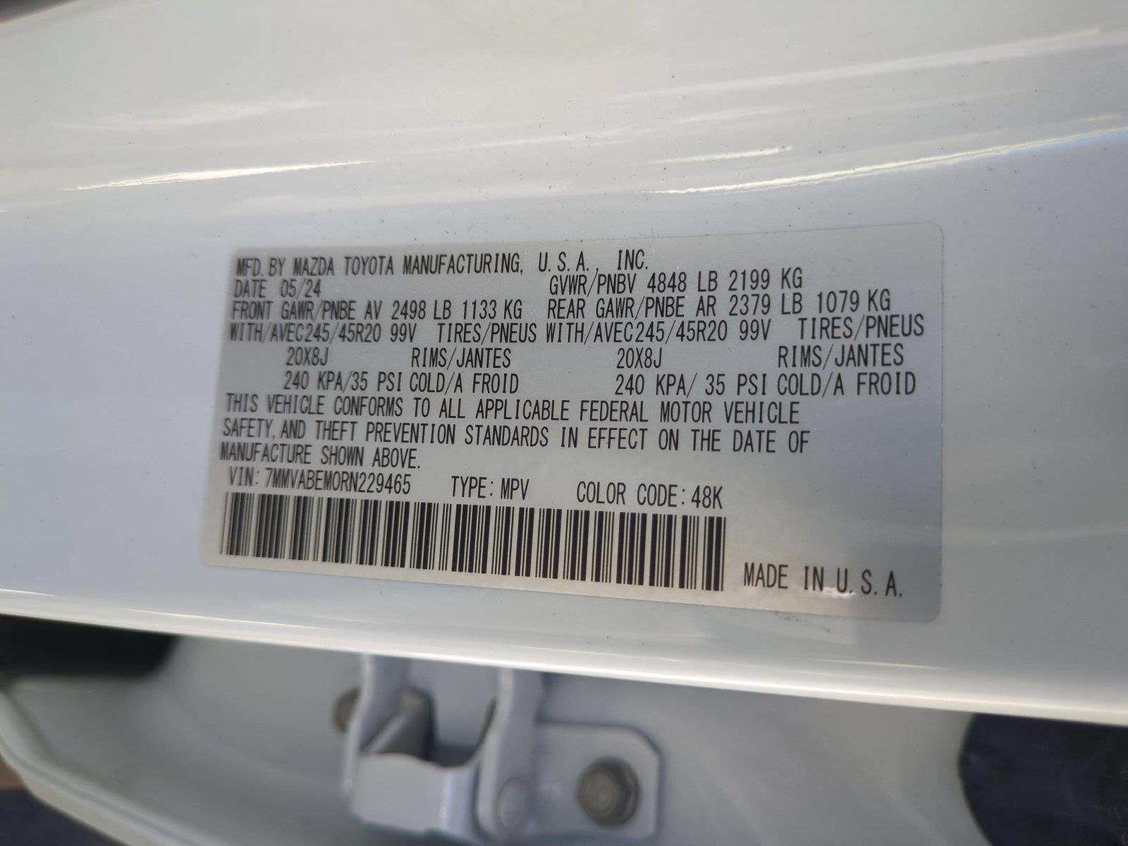 Used 2024 Wind Chill Pearl Mazda 2.5 S Premium Plus Package image 41
