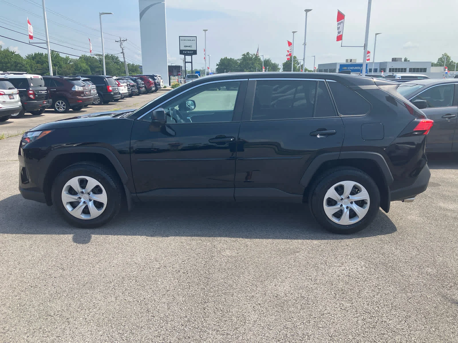 Certified Used 2025 Midnight Black Metallic Toyota LE image 6