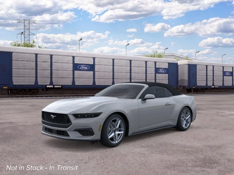 New 2026 Avalanche Gray Ford EcoBoost® Premium Convertible image 1