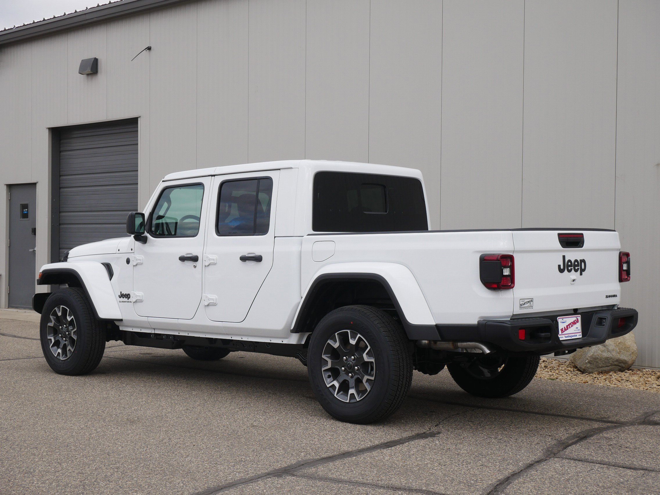 New 2026 Bright White Clearcoat Jeep Sahara image 3